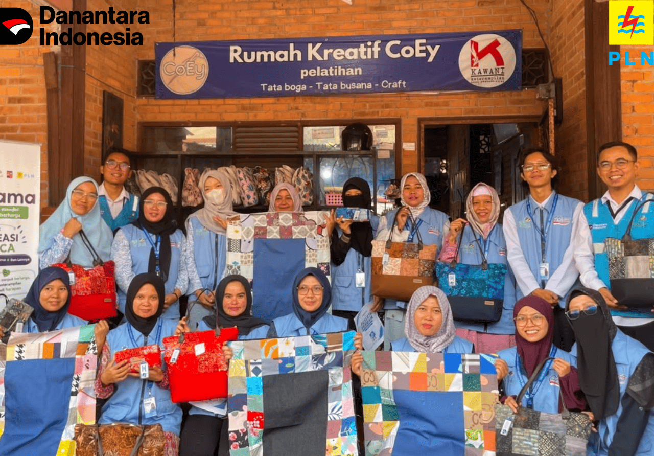 Monitoring dan Evaluasi Program WIRAMA Perkuat Komitmen PLN Mendorong Kemandirian Masyarakat Melalui Pelatihan Menjahit Berbahan Limbah Perca